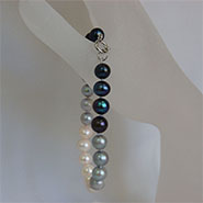 8 mm pearl bracelet (multi color 02)