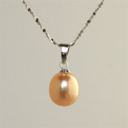 8-9 mm Teardrop Pendant (Peach)