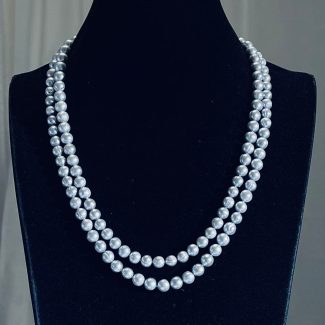 9 mm, 50", Grey, no clasp
